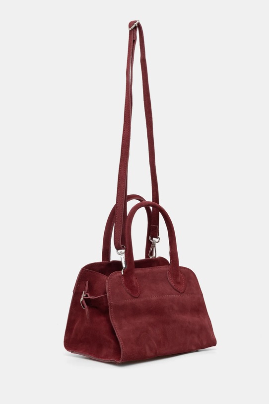 Semišová kabelka Answear.LAB 1080.ios burgundské WW25