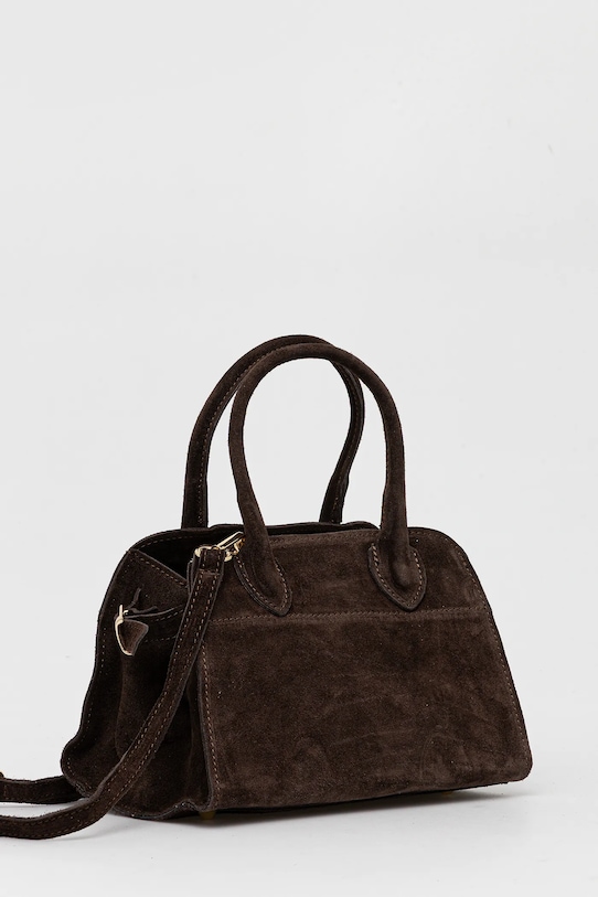 Answear.LAB torebka zamszowa 1080.ios brązowy WW25