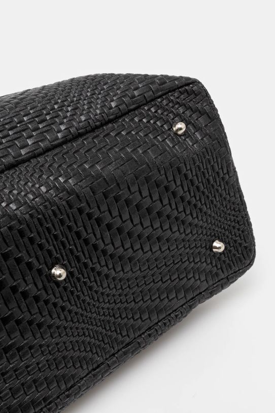 Answear.LAB borsa a mano in pelle nero 1079.ios