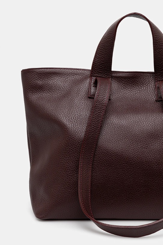 Аксесуари Шкіряна сумочка Answear Lab 1068.ios бордо