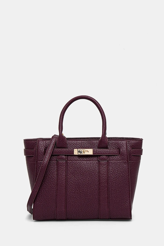 Torba Answear.LAB bez uzorka bordo 10007.ims