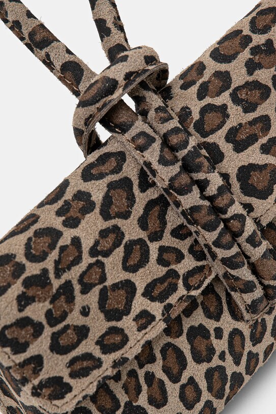 Answear.LAB torebka zamszowa beżowy 1071.HWK