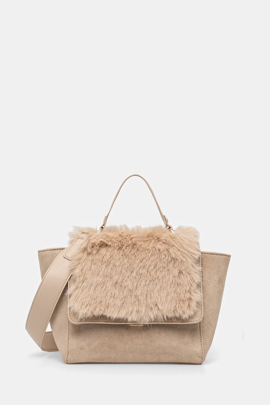 Answear.LAB torebka nie mieści A4 beżowy KSC70407.ims