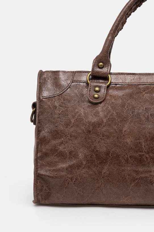 Δερμάτινη τσάντα Answear.LAB καφέ 0427.fos