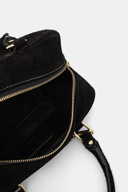 Answear Lab geanta de mana din piele intoarsa 0423.fos negru
