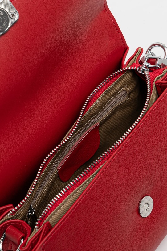 Kožna torba Answear.LAB 1214.CMS crvena