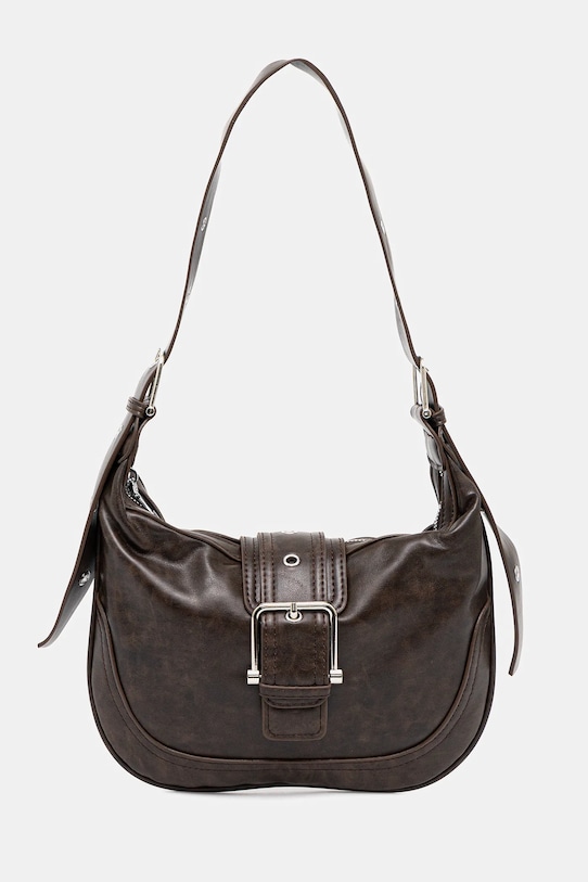 Answear.LAB torebka nie mieści A4 brązowy 1215.CMS