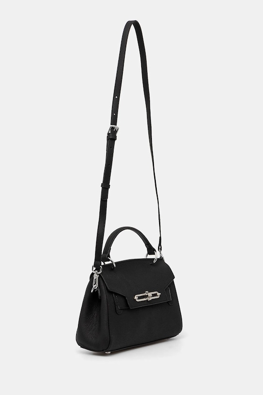 Answear.LAB torebka skórzana 1216.CMS czarny WW25