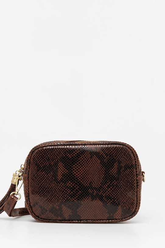 Сумочка Answear.LAB лицьова шкіра коричневий IT0047F.flk