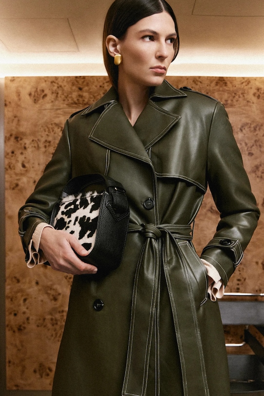 Answear.LAB torebka skóra licowa czarny 1049.hms