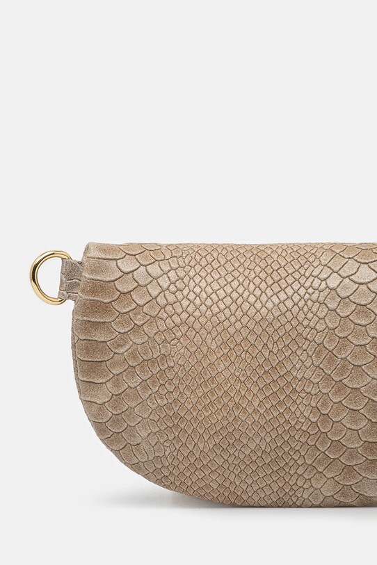 Accesorii Answear Lab borseta de piele 565.hms bej
