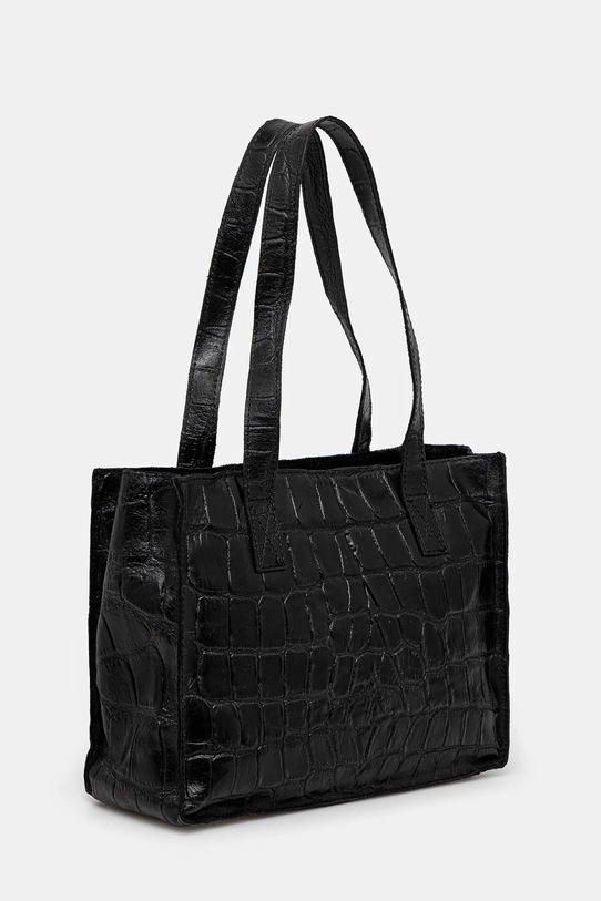 Kožna torba Answear.LAB 536.hms crna WW25