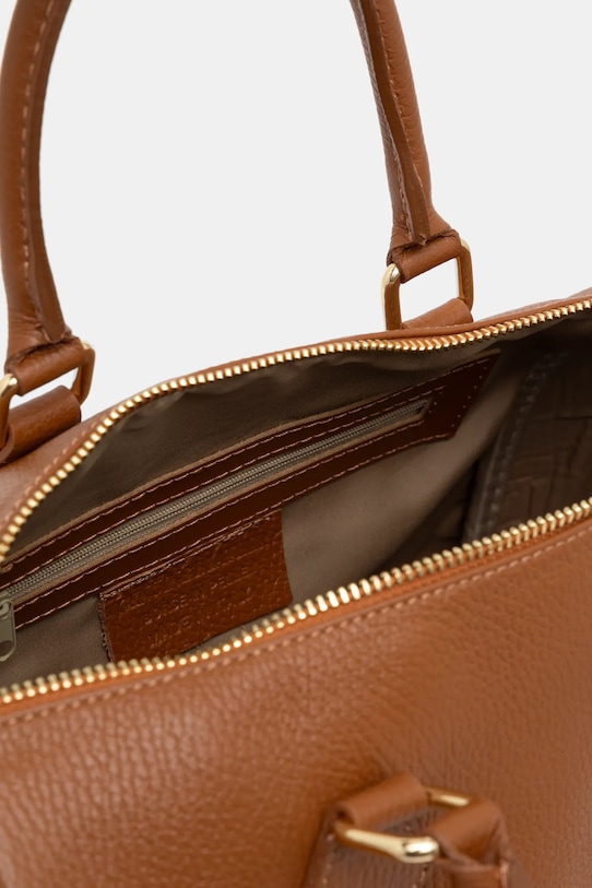 Δερμάτινη τσάντα Answear.LAB 840.ilk καφέ