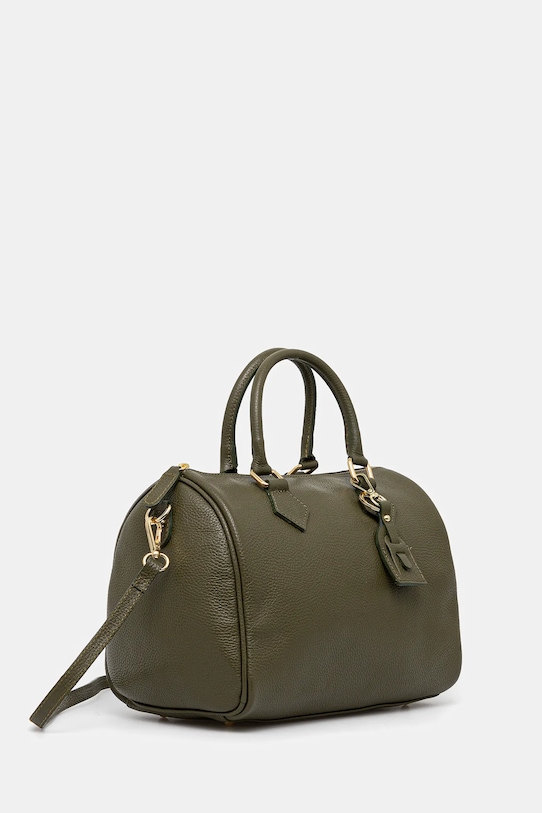 Usnjena torbica Answear.LAB 840.ilk zelena WW25