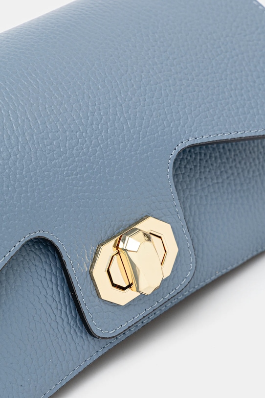 Answear.LAB torebka skórzana niebieski 896.ilk