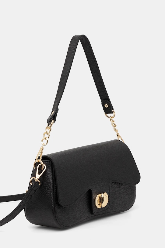 Δερμάτινη τσάντα Answear.LAB 896.ilk μαύρο WW25