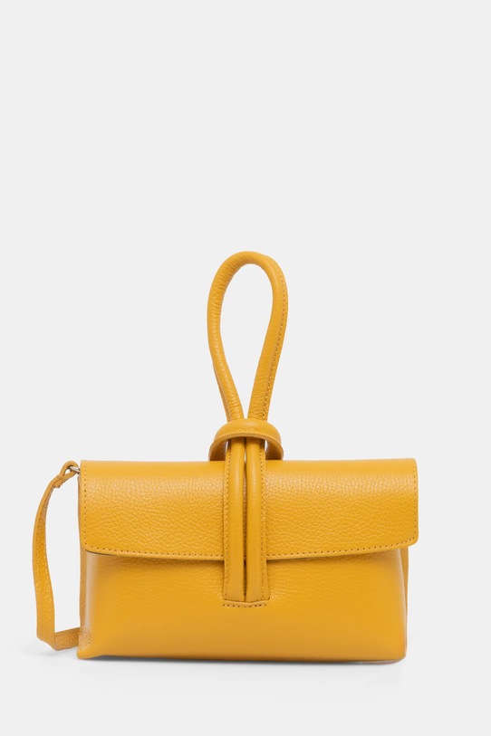 Kožená kabelka Answear.LAB žlutá 882.ilk