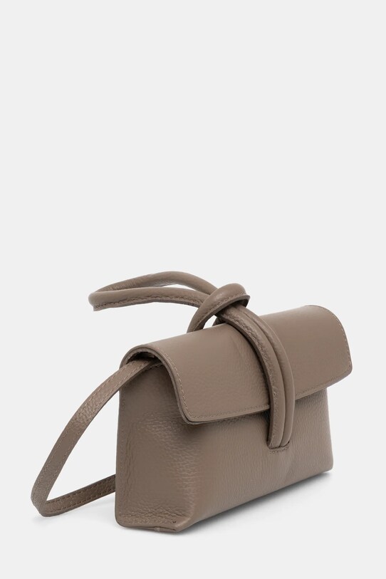 Kožená kabelka Answear.LAB 882.ilk hnědá WW25