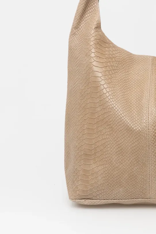 Аксессуары Кожаная сумочка Answear.LAB 1010.tod.HWK бежевый