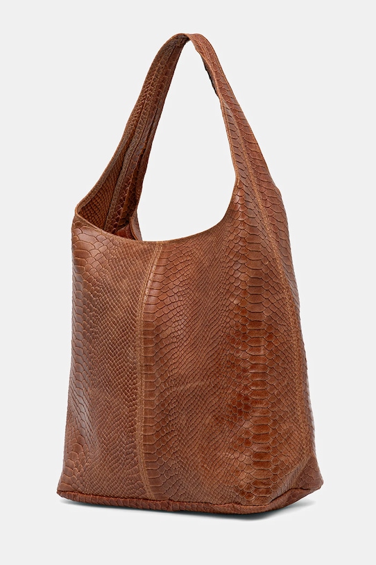 Answear.LAB borsa a mano in pelle 1010.tod.HWK marrone WW25