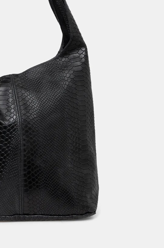 Answear Lab poseta de piele negru 1010.tod.HWK