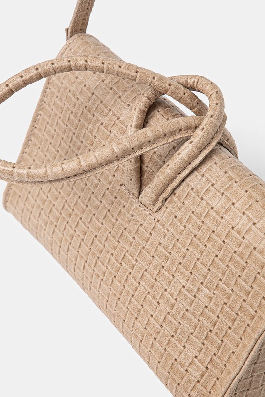 Accessori Answear Lab borsa a mano in pelle 1184.HWK beige