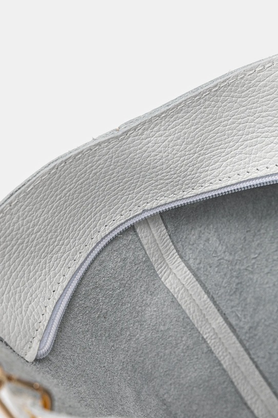 Δερμάτινη τσάντα Answear.LAB 1179.HWK λευκό