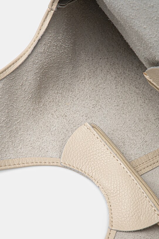 Answear.LAB torebka skórzana 766.HWK beżowy