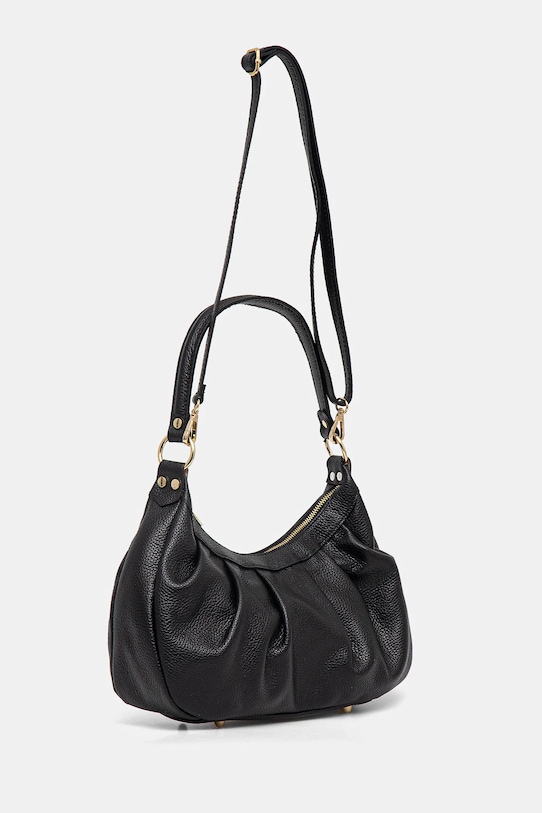 Δερμάτινη τσάντα Answear.LAB 1131.HWK μαύρο WW25