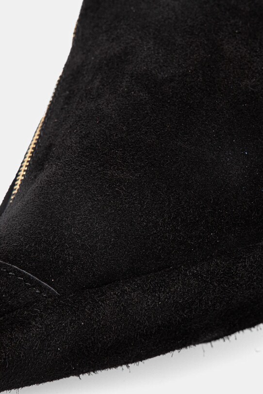 Answear Lab borsa in pelle scamosciata nero 1082.HWK