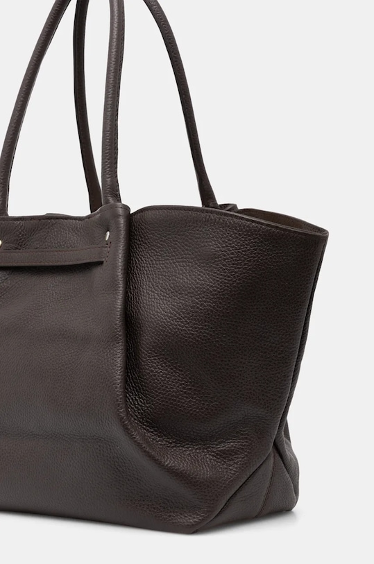 Αξεσουάρ Δερμάτινη τσάντα Answear.LAB VE1 καφέ