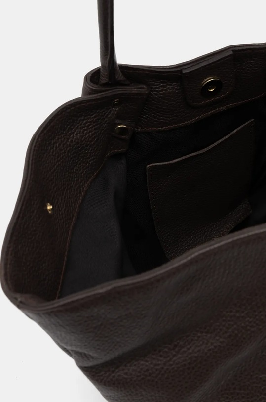 Δερμάτινη τσάντα Answear.LAB VE1 καφέ