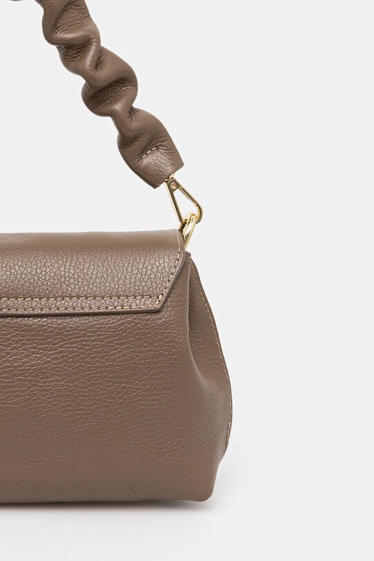 Akcesoria Answear.LAB torebka skórzana VE4 beżowy