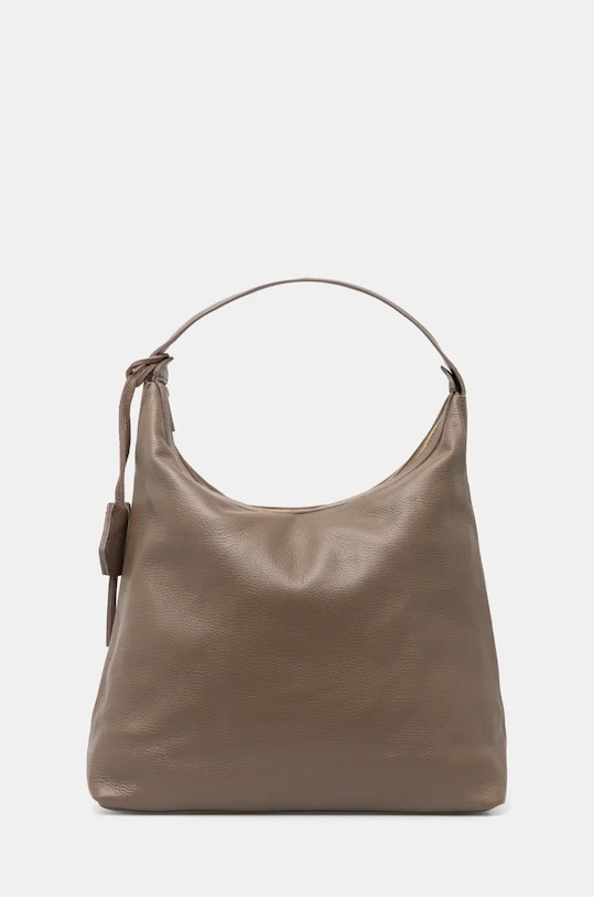 Answear.LAB torebka skórzana skóra licowa beżowy VE9