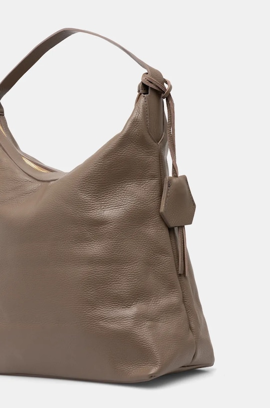 Akcesoria Answear.LAB torebka skórzana VE9 beżowy