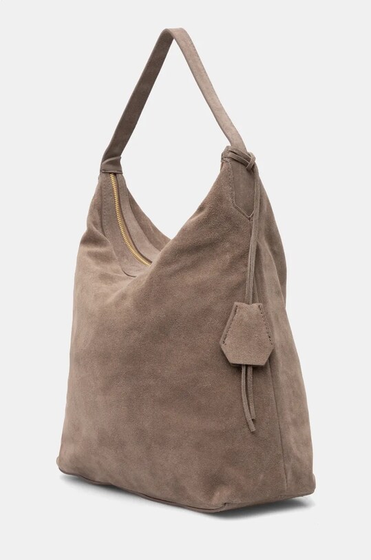 Τσάντα σουέτ Answear.LAB VE10 μπεζ WW25