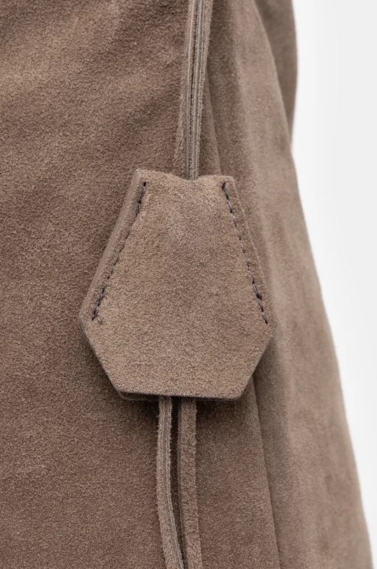 Τσάντα σουέτ Answear.LAB μπεζ VE10