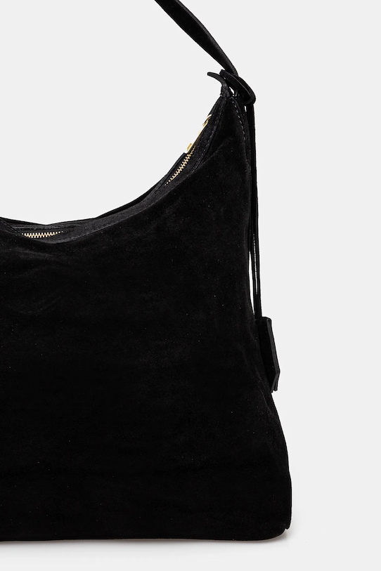 Accessori Answear.LAB borsa in pelle scamosciata VE10 nero