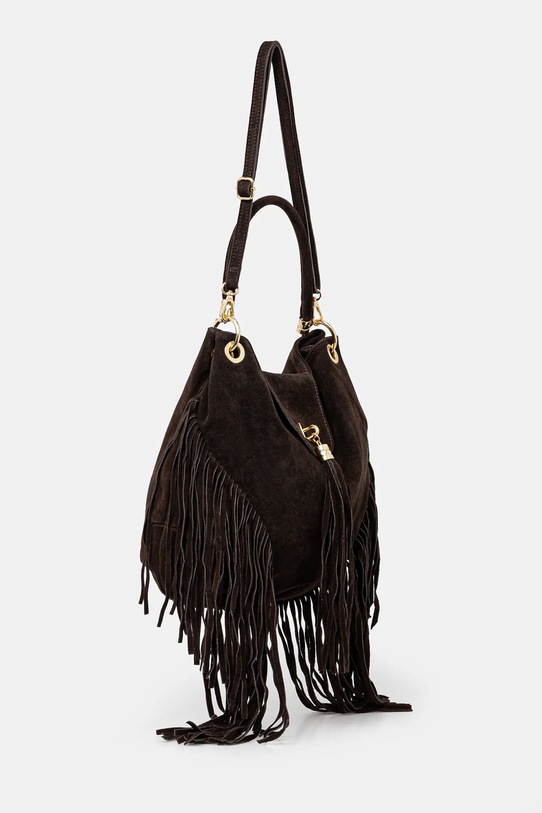 Замшевая сумочка Answear.LAB VE11 коричневый WW25