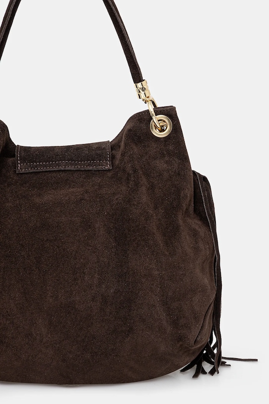 Аксессуары Замшевая сумочка Answear.LAB VE11 коричневый
