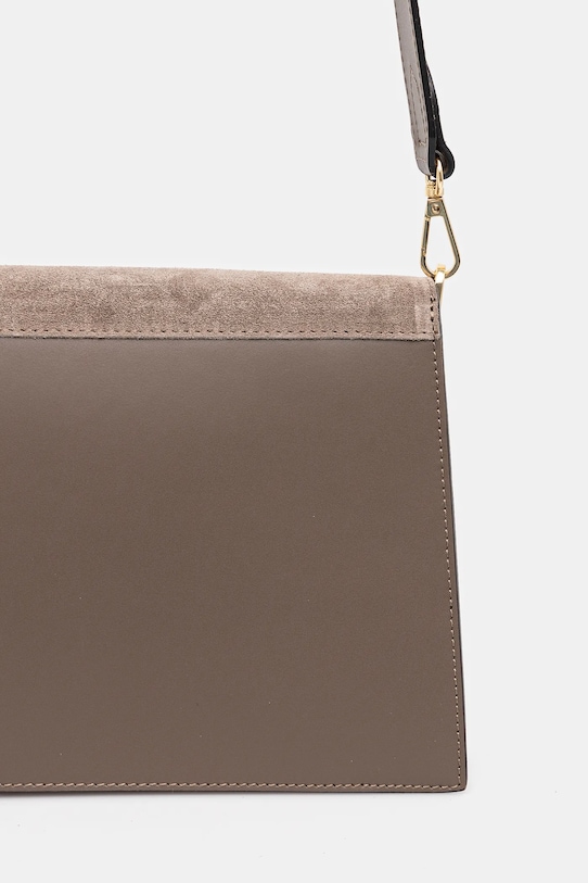 Accesorii Answear Lab poseta de piele VE12 bej