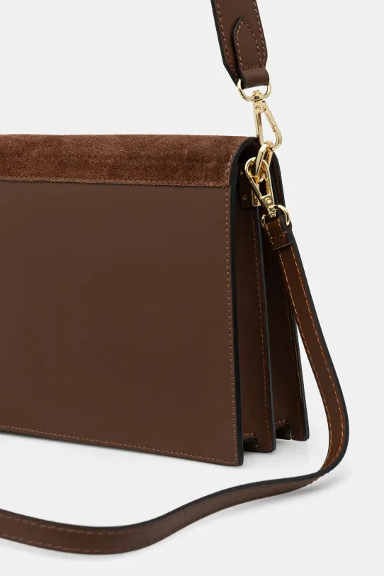 Doplňky Kožená kabelka Answear.LAB VE12 hnědá