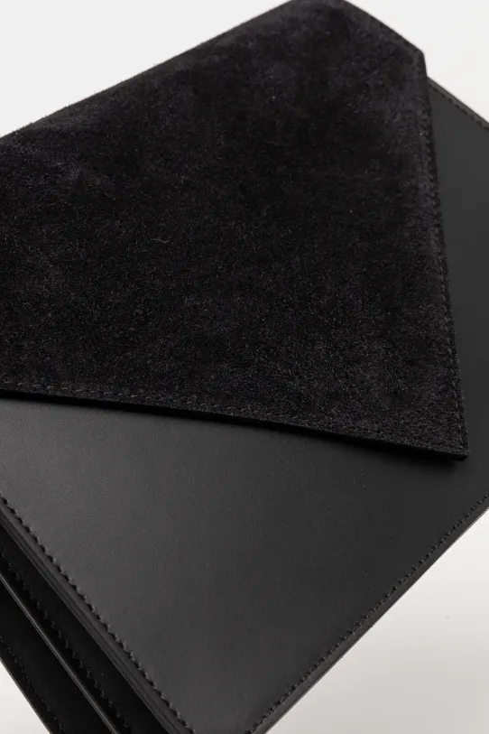 Answear.LAB torebka skórzana czarny VE12