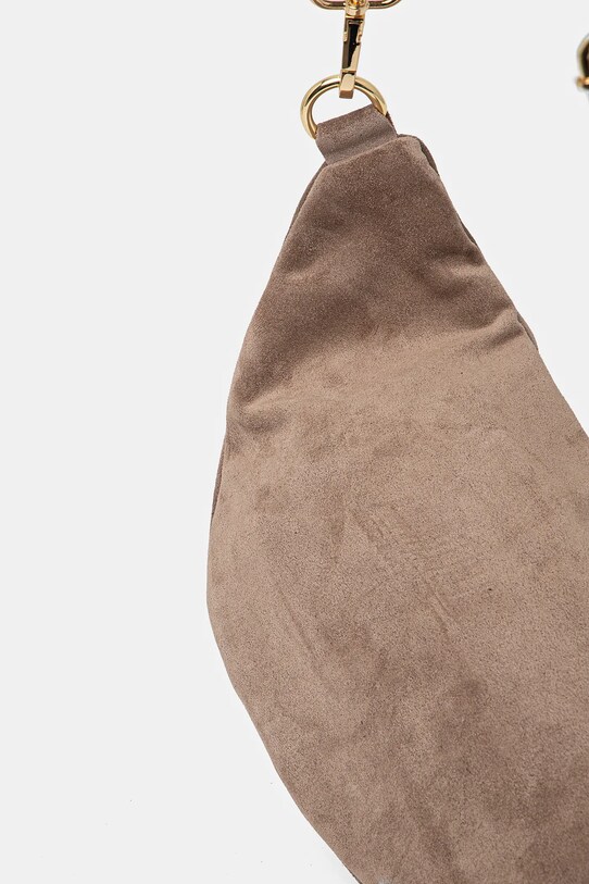 Akcesoria Answear.LAB torebka zamszowa VE15 beżowy