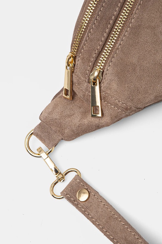 Answear.LAB torebka zamszowa beżowy VE15