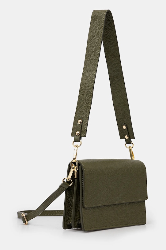 Answear Lab poseta de piele VE16 verde WW25