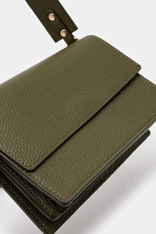 Answear Lab poseta de piele verde VE16