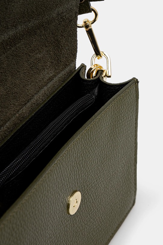 Answear Lab poseta de piele VE16 verde