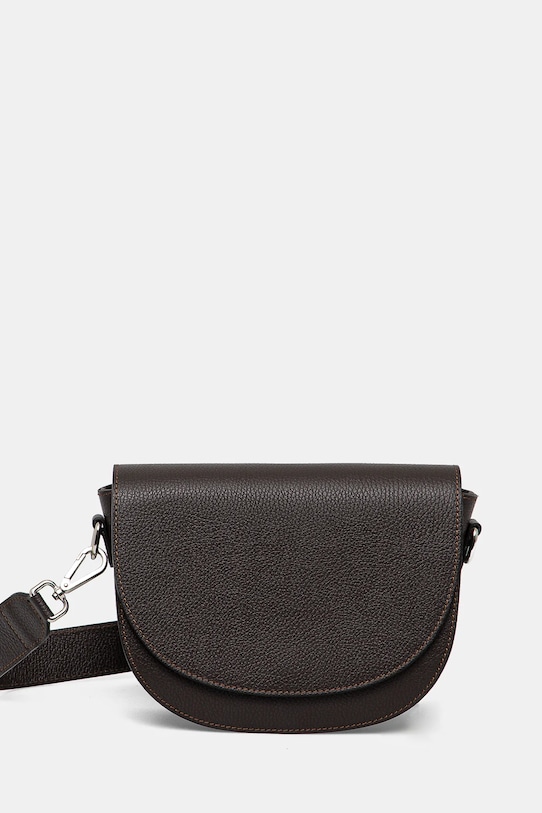 Answear.LAB torebka skórzana skóra licowa brązowy VE17