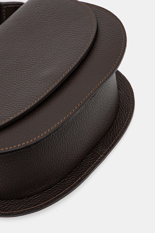 Answear.LAB torebka skórzana brązowy VE17